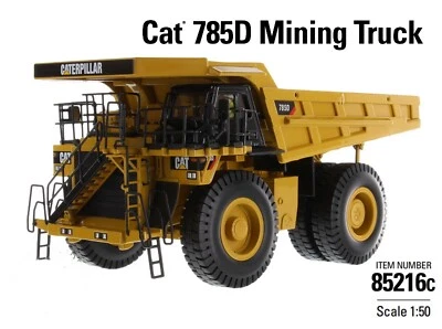 Diecast Masters 1/50 CAT 785D MINING TRUCK Diecast Car Model Toy Gift 85216C - Image 1 of 4