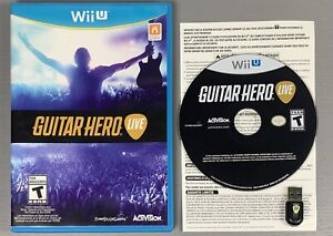 Guitar Hero Live | Wii U | With Dongle! | CIB, Great Condition!