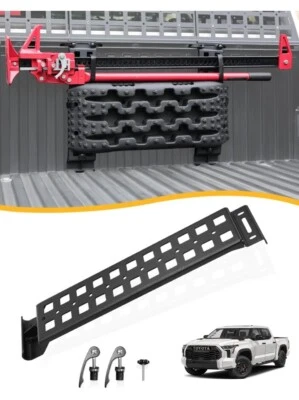 Soportes de montaje en riel de cama Toyota Tundra 2022-2025, sistema modular de riel de cama Foto 1 de 4