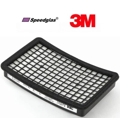 SPEEDGLAS 3M Adflo Partikelfilter 837010 für Schweisserhelm Gebläse atemschutz system Neu