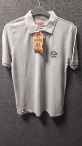 Tokyo Laundry Grey Polo Shirt Uk M LN054 DD 11 - Picture 1 of 5