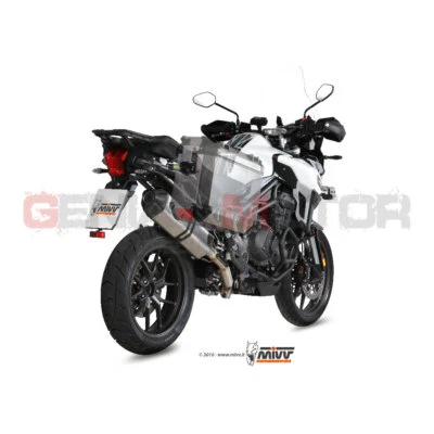 Silenciador de escape Mivv Speed Edge para Triumph Tiger Explorer 1200 2016 > 2021 Foto 1 de 4