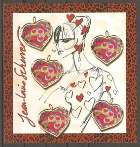 FRANCE 2006 - MINIATURE SHEET n° 93 MNH ** HEARTS - JEAN LOUIS SCHERRER - Picture 1 of 1