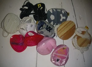 Build-A-Bear 6 pairs of shoes. Sandals soccer cleats high heels skechers - Picture 1 of 2