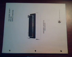 Owner's Manual - The Paper Tiger IDS-560 Impact Printer - Integral Data Systems - Picture 1 of 6