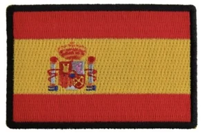 BANDERA DE ESPAÑA ESPAÑA BORDADA HIERRO EN PARCHE - Imagen 1 de 1