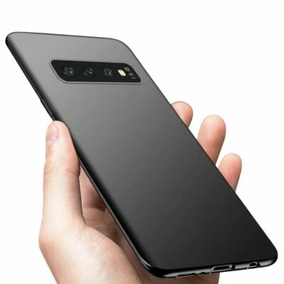 COVER CUSTODIA PER SAMSUNG S10 NERO OPACO TPU SLIM MORBIDA ULTRASLIM - Immagine 1 di 4