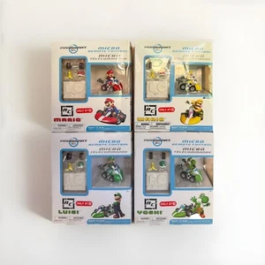 MarioKart Wii Micro Remote Control Car Nintendo (Mario, Luigi, Yoshi, + Wario) - Picture 1 of 5