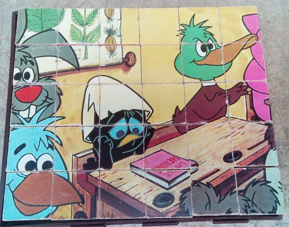 vintage ancien jeux de cube calimero époque casimir goldorak - Photo 1/1