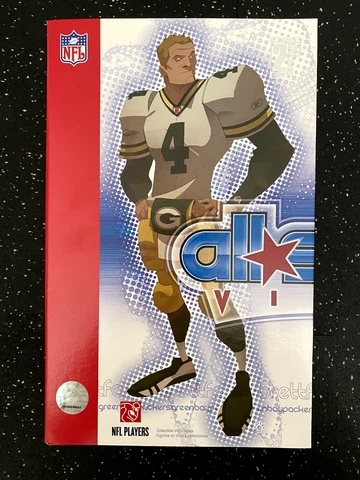 Brett Favre Upper Deck All Star Vinyl Figure Green Bay Packers Cover
