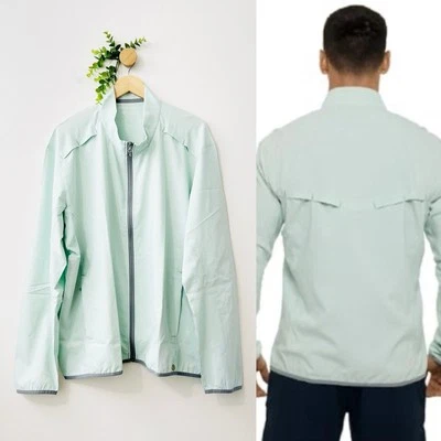 Coolibar NWT UPF 50+ Arcadian Packable Sunblock Mint Jacket Men’s Size XXL Foto 1 de 4