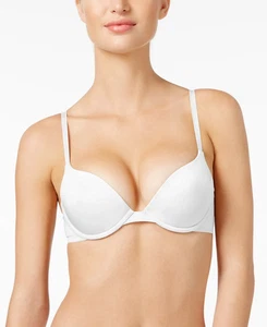 Calvin Klein Women Essence Push up Bra White 32C - Picture 1 of 1