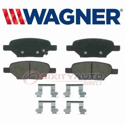 Wagner Brake Rear Disc Brake Pad Set for 2007-2009 Saturn Aura - Braking tv Foto 1 de 4