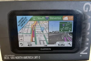 Garmin Dezl 580 LMT-S 010-01858-02 5 inch Display Truck GPS Navigation System - Picture 1 of 5