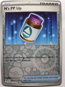 N's PP Up 153/159 JTG SV09: Journey Together Uncommon Reverse Holo NM Pokemon Tc - Bild 1 von 2