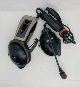 Bose X Aviation A10 Lemo Plug ANR Headset AHX-34-01. *FOR PARTS ONLY* - Picture 1 of 9