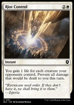 Magic/MTG Riot Control BLC-151 Common Englisch Neu - Bild 1 von 2