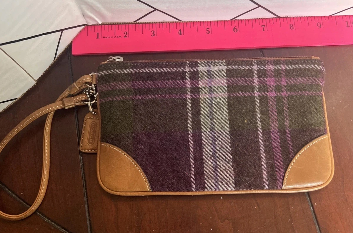 Coach Plaid Wool Exterior Bags & Handbags for Women for sale | eBay