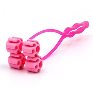 Cat Massager Roller Relaxer Silicone Grooming Brush Tool with 4 Massager Rollers - Picture 1 of 8