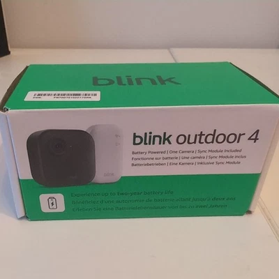 Blink camera (Outdoor 4)  1 camera system with Sync Module *NEW* Latest Model UK - Image 1 of 3