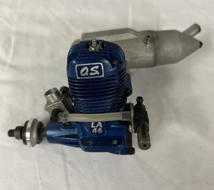 OS 46LA Engine with E3030 Muffler for RC Motor and Prop - Picture 1 of 2
