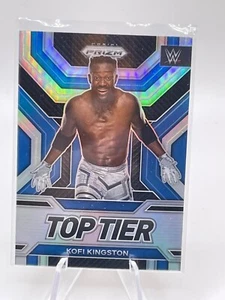 WWE Panini Prizm 2023 - Nivel superior - Plateado - #16 Kofi Kingston - Imagen 1 de 2