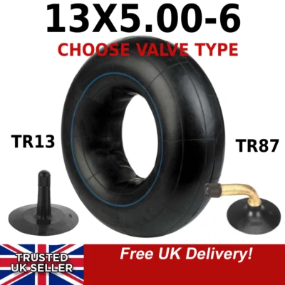 REDWING NEW 13x5.00-6 Inner Tubes Bent Or Straight Valve. 13x500-6 Tube For Mower & Quad