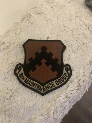 USAF PATCH, 8TH Maintenance Group OCP - Image 1 of 2