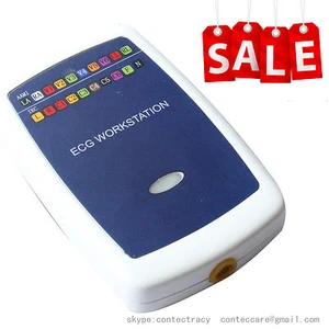 CONTEC8000G PC Based 12-lead Resting PC-ECG/EKG System/Workstation Software+USB - Imagen 1 de 16