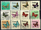 Ecuador Fauna Tropical Butterflies stamps 1969