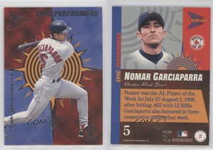 1999 Pacific Prism Epic Performers Nomar Garciaparra #2