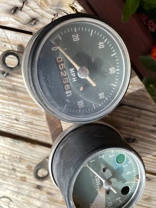 1970 HONDA SL175K0 Gauges Speedometer Tachometer-(Broke) OEM SL 175 Code 313 - Picture 1 of 8