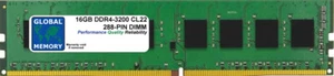 16GB (1 X 16GB) DDR4 3200MHz PC4-25600 288-PIN Memoria Dimm RAM Para / Piezas - Imagen 1 de 1