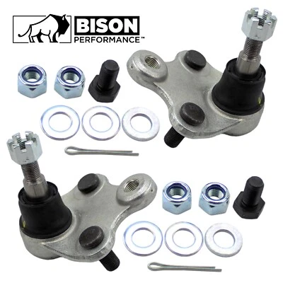Juego de 2 rótulas inferiores delanteras Bison Performance para Acura ILX Honda Civic Foto 1 de 2
