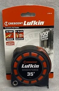 NEU Crescent Lufkin L1135-02 Shockforce doppelseitiges Maßband 1 3/16 x 35' - Bild 1 von 3