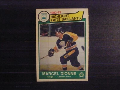 1983 O-Pee-Chee Hockey Marcel Dionne Card # 151 - Image 1 of 2