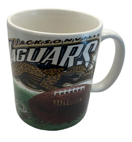 NFL Jacksonville Jaguars Wilson Football  Coffee Cup Mug Cover