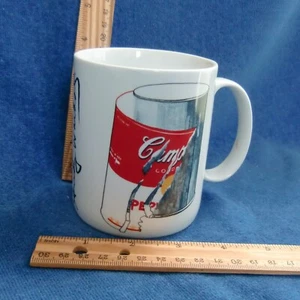 Bloque POP Warhol Pimienta Olla Blanca Taza GUC 16 OZ Microondas Lavavajillas OK Andy Cup - Imagen 1 de 4