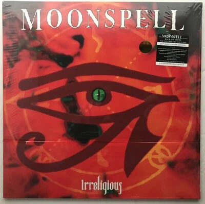 MOONSPELL "Irreligious" 20th Anniversary [2016] Edition Gold Vinyl RM LP w/CD    - Image 1 of 2