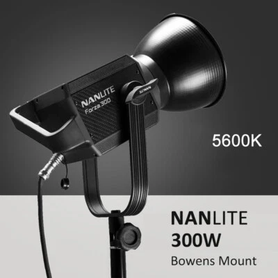 DHL NANLITE Forza 60W 300W Photography Light 5600K Daylight LED COB Bowens Mount - Image 1 of 4