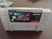Castlevania Dracula X Snes Super Nintendo Authentic 