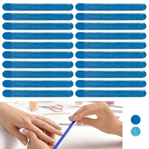 20 Professional Nail File Emery Boards Dual Sided Salon Manicure Pedicure Tools - Picture 1 of 1