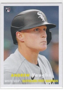 2021 Topps Archives Andrew Vaughn 57 Base #48  Chicago White Sox RC - Picture 1 of 2