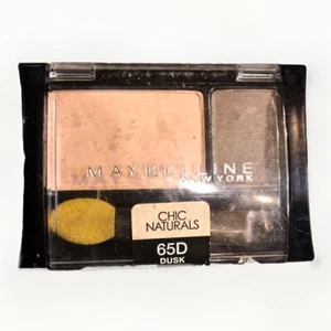 Rare Hard To Find New Sealed Maybelline Expert Wear Eye Shadow Duo #65D Dusk - Picture 1 of 2