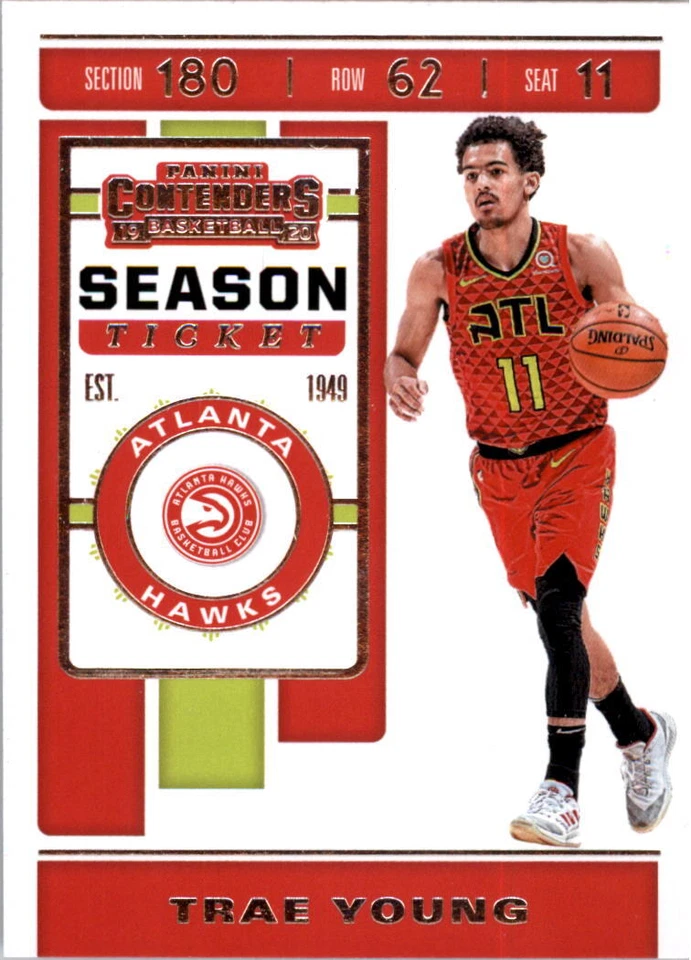 2019-20 Panini Contenders Basketball Card Pick (Base) - Image 1 of 1