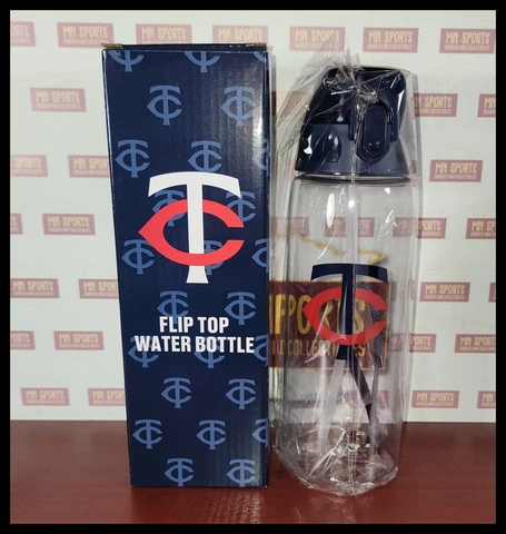 Minnesota Twins SGA Water Bottle 2023 Pentair Flip Top Cover