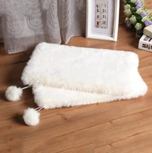 2-pack Faux Rabbit Cat Tree Tower Replacement Cushion Pad Window Perch 12"x15.7" - Picture 1 of 4