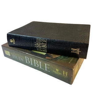 The Holman Illustrated Study Bible-Black Bonded Leather CSB 2006 - Picture 1 of 14