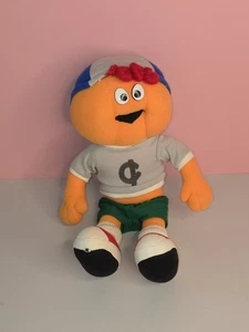 Muñeco de peluche naranja Gerbert The Family Channel programa de televisión cristiano 16" de colección 1989 - Imagen 1 de 15