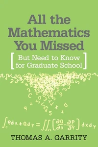 All the Mathematics You Missed: But Need to Know for Graduate School - Picture 1 of 1